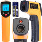 Lāzera termometrs- temperatūras mērītājs -50 ~ 400°C цена и информация | Rokas instrumenti | 220.lv