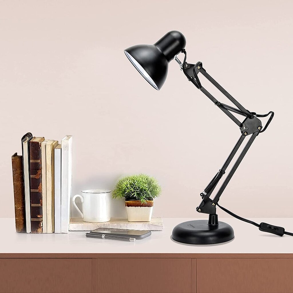 Galda lampa E27 ar statīvu cena un informācija | Galda lampas | 220.lv