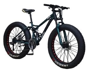 Мужской горный велосипед Louke Fat Bike X-treme, 26", черный цена и информация | Велосипеды | 220.lv