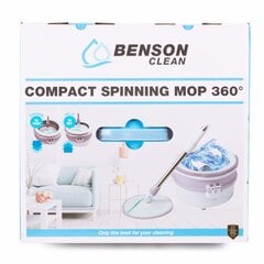 Bendon grīdas tīrīšanas komplekts Spin Mop 360, 123 cm цена и информация | Чистящие средства | 220.lv