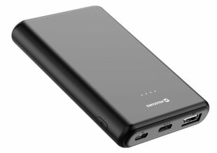 Swissten Line Power Bank Переносная зарядная батарея USB / USB-C / Micro USB / 10W / 5000 mAh цена и информация | Зарядные устройства Power bank | 220.lv