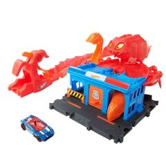 Набор игровой Hot Wheels Сити Полицейский участок со скорпионом HDR32 цена и информация | Игрушки для мальчиков | 220.lv