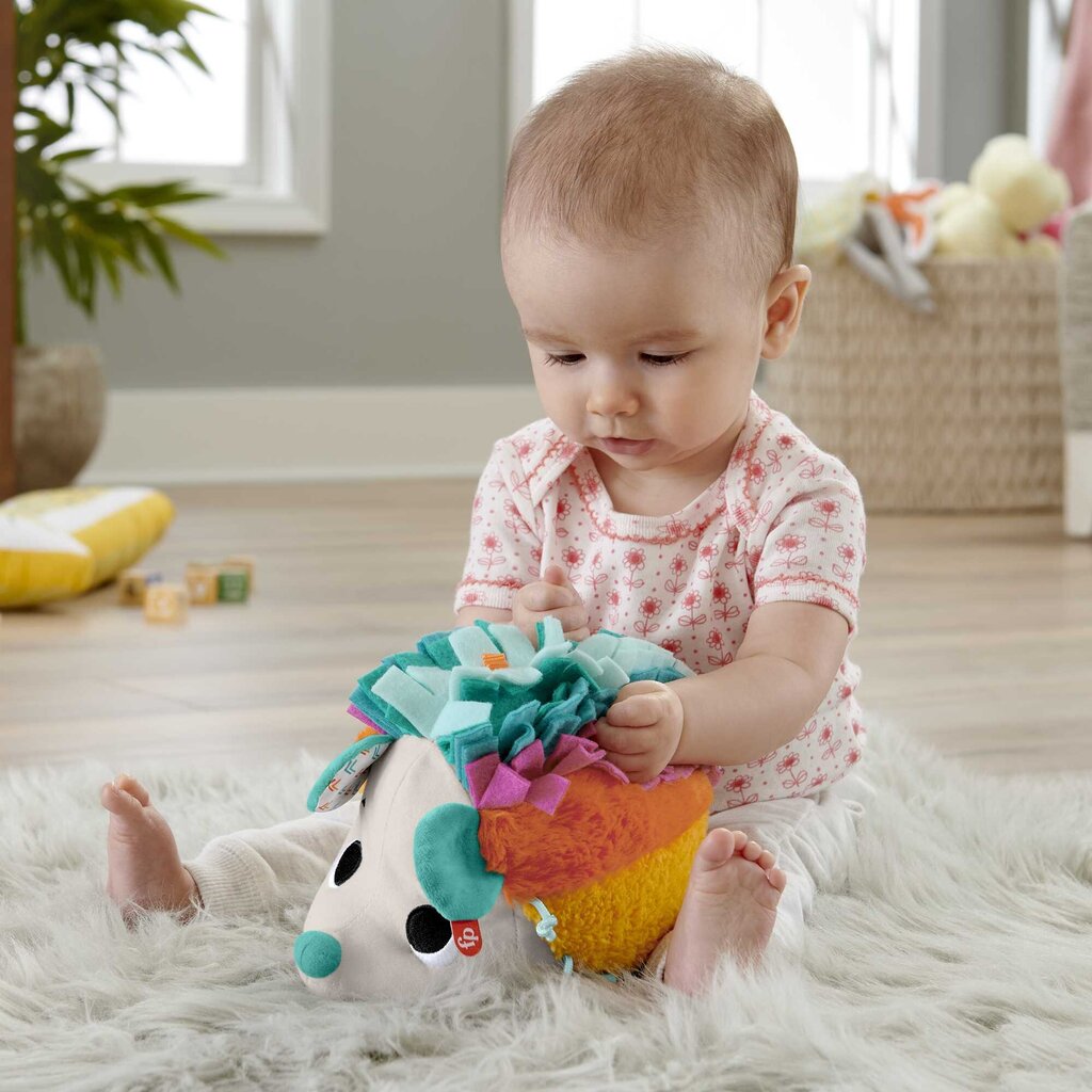 Rotaļlieta Fisher-Price Hedgehog plīša HBP42 cena un informācija | Rotaļlietas zīdaiņiem | 220.lv