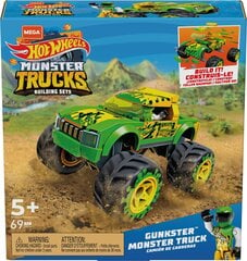 Konstruktors Mega Construx Hot Wheels Monster Truck Gangster HDJ94 cena un informācija | Rotaļlietas zēniem | 220.lv