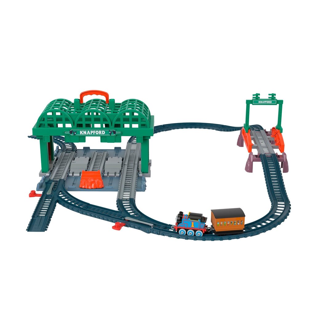 Spēļu komplekts Thomas & Friends Knapford Station HGX63 cena un informācija | Rotaļlietas zīdaiņiem | 220.lv