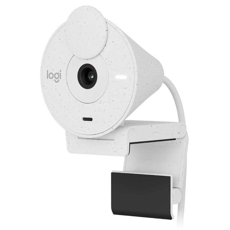 Tīmekļa Kamera Logitech Brio 300 Balts цена и информация | Datoru (WEB) kameras | 220.lv