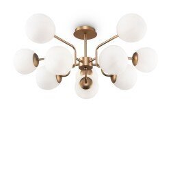 Griestu lampa Erich Maytoni Modern MOD221PL-10G cena un informācija | Griestu lampas | 220.lv