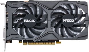 Видео карта inno3d Geforce GTX 1650 TWIN X2 OC 4GB GDDR6 цена и информация | Видеокарты (GPU) | 220.lv