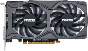 inno3d Geforce GTX 1650 TWIN X2 OC 4GB GDDR6 цена и информация | Видеокарты (GPU) | 220.lv