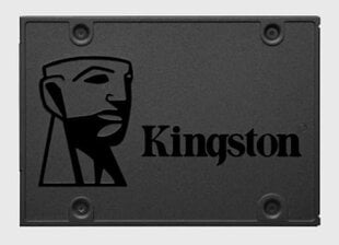 Kingston Technology A400 2.5" 480 GB „Serial ATA III“ TLC цена и информация | Внутренние жёсткие диски (HDD, SSD, Hybrid) | 220.lv