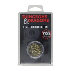 Нумизматика Dungeons & Dragons (D&D) Collectable Coin, ограниченный выпуск цена и информация | Атрибутика для игроков | 220.lv