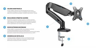 Montis MT014, 13-32" cena un informācija | Monitora turētāji | 220.lv