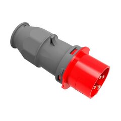 Socket plug EDM CETAC Sarkans IP44 16 A 400 V Gaisa cena un informācija | Elektrības slēdži, rozetes | 220.lv