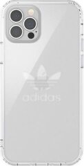 Adidas OR piemērots iPhone 12/12 Pro, caurspīdīgs цена и информация | Чехлы для телефонов | 220.lv