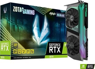 Zotac Gaming GeForce RTX 3070 AMP Holo (ZT-A30700F-10P) цена и информация | Видеокарты (GPU) | 220.lv