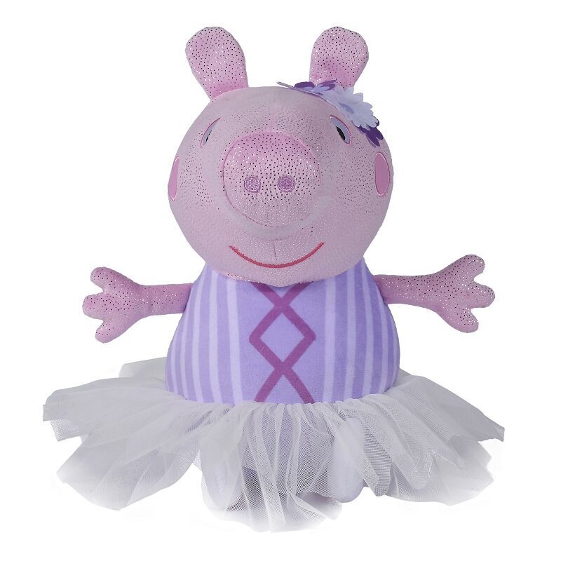 Mīkstā rotaļlieta Simba Peppa Pig, 28 cm цена и информация | Mīkstās (plīša) rotaļlietas | 220.lv