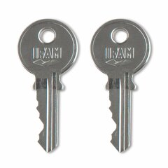 Замок с ключом IFAM K40AL Латунь Длинный (4 cm) цена и информация | Дверные защелки | 220.lv