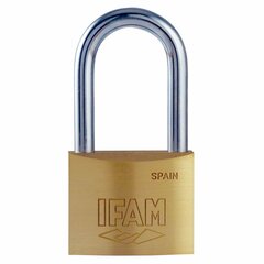 Замок с ключом IFAM K30AL Латунь Длинный (3 cm) цена и информация | Дверные замки | 220.lv