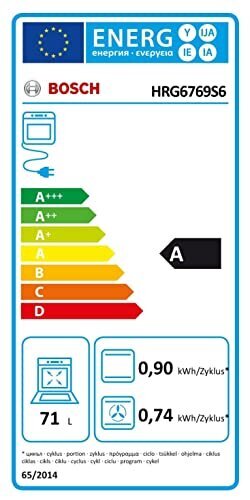 Iebūvējamā cepeškrāsns Bosch HRG6769S6 цена и информация | Cepeškrāsnis | 220.lv