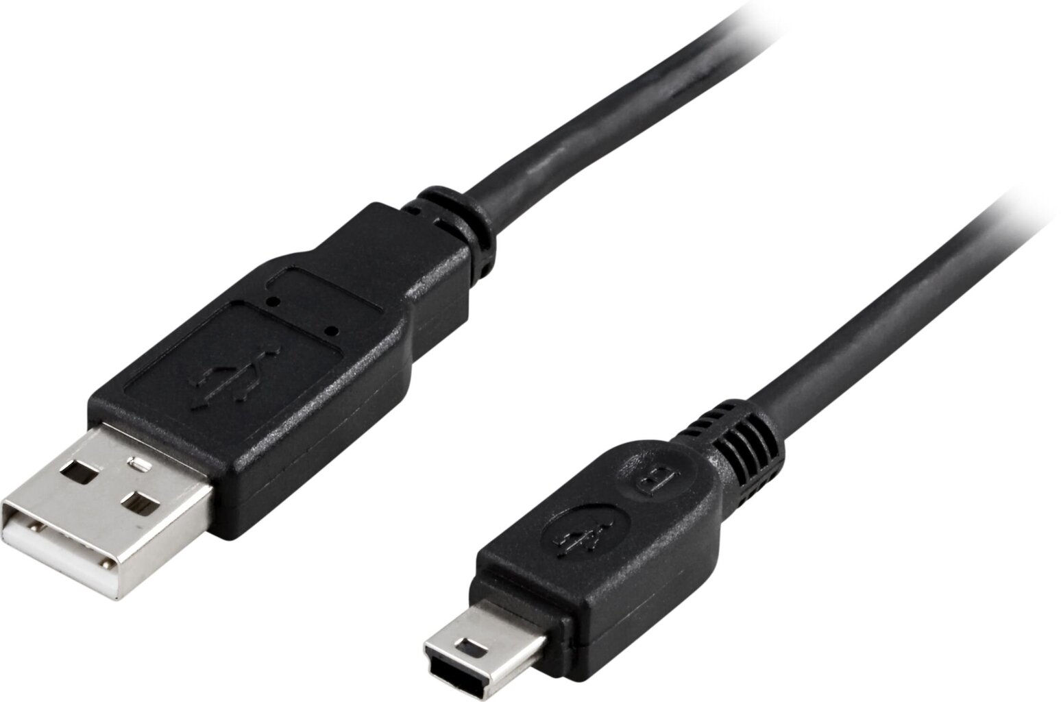 Kabelis Deltaco USB-26S USB 2.0-A/MINI-B,2m cena un informācija | Kabeļi un vadi | 220.lv