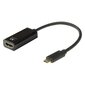 USB C HDMI adapteris Ewent 4k Ultra HD melns цена и информация | Kabeļi un vadi | 220.lv