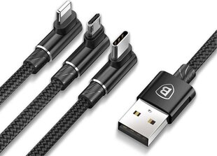 Baseus MVP, USB - USB-C - Lightning, 1.2m cena un informācija | Savienotājkabeļi | 220.lv