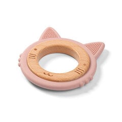 Прорезыватель BabyOno Kitten, розовый цена и информация | Игрушки для малышей | 220.lv