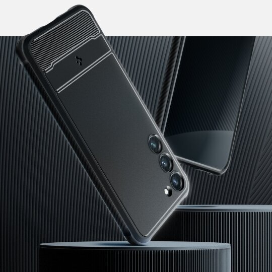 Case SPIGEN Rugged Armor ACS05665 for Samsung Galaxy S23 Plus - Matte Black cena un informācija | Telefonu vāciņi, maciņi | 220.lv