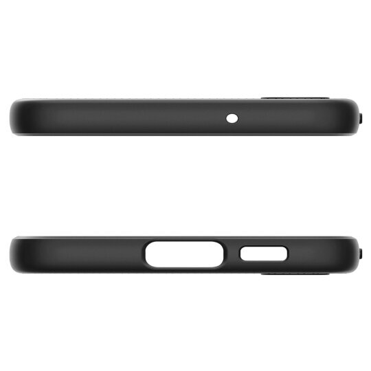 Case SPIGEN Liquid Air ACS05666 for Samsung Galaxy S23 Plus - Matte Black cena un informācija | Telefonu vāciņi, maciņi | 220.lv