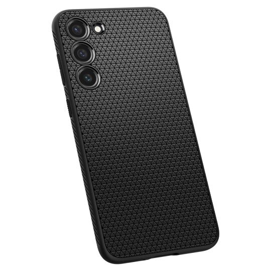 Case SPIGEN Liquid Air ACS05666 for Samsung Galaxy S23 Plus - Matte Black cena un informācija | Telefonu vāciņi, maciņi | 220.lv