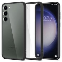 Case SPIGEN Ultra Hybrid  ACS05669 for Samsung Galaxy S23 Plus - Matte Black цена и информация | Чехлы для телефонов | 220.lv