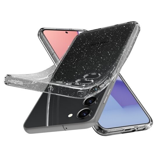 Case SPIGEN Liquid Crystal ACS05710 for Samsung Galaxy S23 - Glitter Crystal cena un informācija | Telefonu vāciņi, maciņi | 220.lv