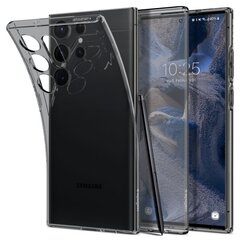 Case SPIGEN Liquid Crystal ACS05611 for Samsung Galaxy S23 Ultra- Space Crystal cena un informācija | Telefonu vāciņi, maciņi | 220.lv