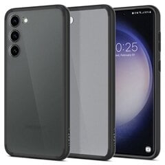 Case SPIGEN Ultra Hybrid ACS05670 for Samsung Galaxy S23 Plus - Frost Black cena un informācija | Telefonu vāciņi, maciņi | 220.lv