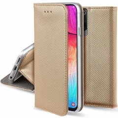 Fusion Magnet case Grāmatveida maks Samsung A346 Galaxy A34 5G zeltains цена и информация | Чехлы для телефонов | 220.lv