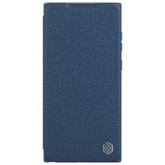 Nillkin Qin Book PRO Cloth Case for Samsung Galaxy S23 Ultra Blue цена и информация | Чехлы для телефонов | 220.lv
