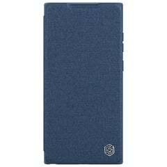 Nillkin Qin Book PRO Cloth Case for Samsung Galaxy S23 Ultra Blue cena un informācija | Telefonu vāciņi, maciņi | 220.lv