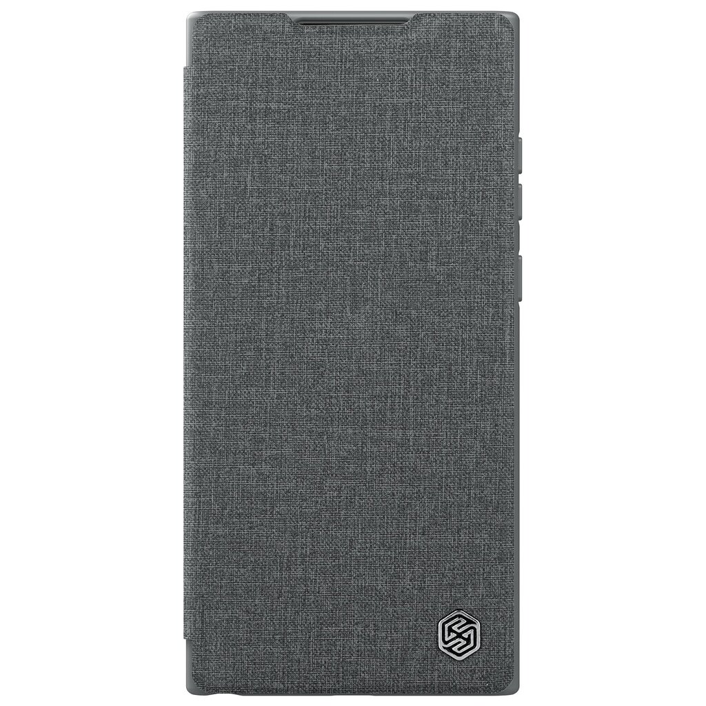 Nillkin Qin Book PRO Cloth Case for Samsung Galaxy S23 Ultra Grey цена и информация | Telefonu vāciņi, maciņi | 220.lv