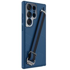Nillkin Strap Hard Case for Samsung Galaxy S23 Ultra Blue cena un informācija | Telefonu vāciņi, maciņi | 220.lv