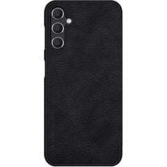 Nillkin Qin Book Case for Samsung Galaxy A14 5G Black cena un informācija | Telefonu vāciņi, maciņi | 220.lv