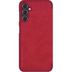 Nillkin Qin Book Case for Samsung Galaxy A14 5G Red cena un informācija | Telefonu vāciņi, maciņi | 220.lv