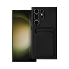 Forcell CARD apvalks priekš Samsung Galaxy S23 Ultra (6,8") - Melns цена и информация | Чехлы для телефонов | 220.lv