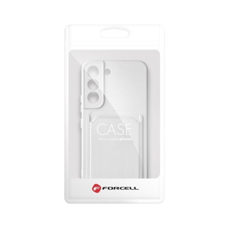 Forcell CARD apvalks priekš Samsung Galaxy S23 Ultra (6,8") - Balts cena un informācija | Telefonu vāciņi, maciņi | 220.lv