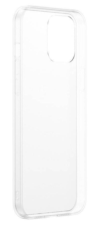Baseus matēta stikla korpuss, elastīgs cietais korpuss iPhone 12 mini, balts cena un informācija | Telefonu vāciņi, maciņi | 220.lv
