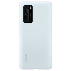 Original Case for Huawei P40 - Silicone Protective Case (51993723) LIGHT BLUE цена и информация | Чехлы для телефонов | 220.lv