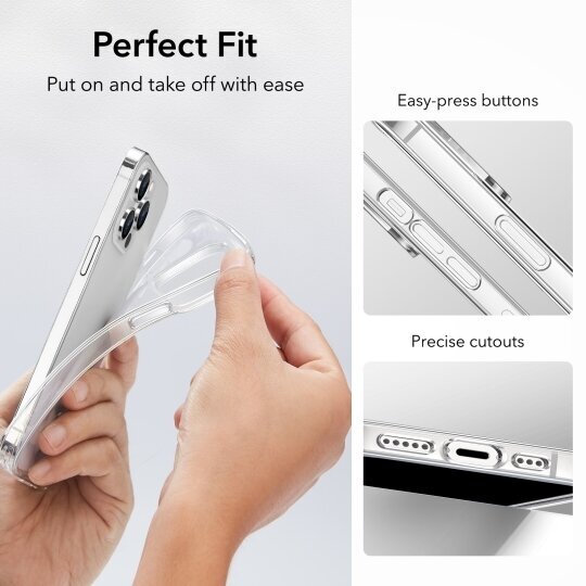 Case ESR Project Zero for Iphone 14 Pro Max - Clear цена и информация | Telefonu vāciņi, maciņi | 220.lv