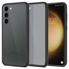 Case SPIGEN Ultra Hybrid  ACS05716 for Samsung Galaxy S23 - Frost Black цена и информация | Чехлы для телефонов | 220.lv