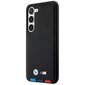 Original Case BMW Leather Stamp Tricolor BMHCS23S22PTDK for Samsung Galaxy S23 Black цена и информация | Telefonu vāciņi, maciņi | 220.lv