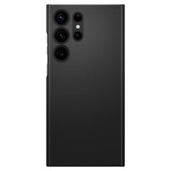 Case SPIGEN Airskin ACS05636 for Samsung Galaxy S23 Ultra - Black cena un informācija | Telefonu vāciņi, maciņi | 220.lv