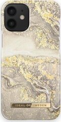 iDeal of Sweden Sparkle Greige Marble для iPhone 13 Mini, золото цена и информация | Чехлы для телефонов | 220.lv